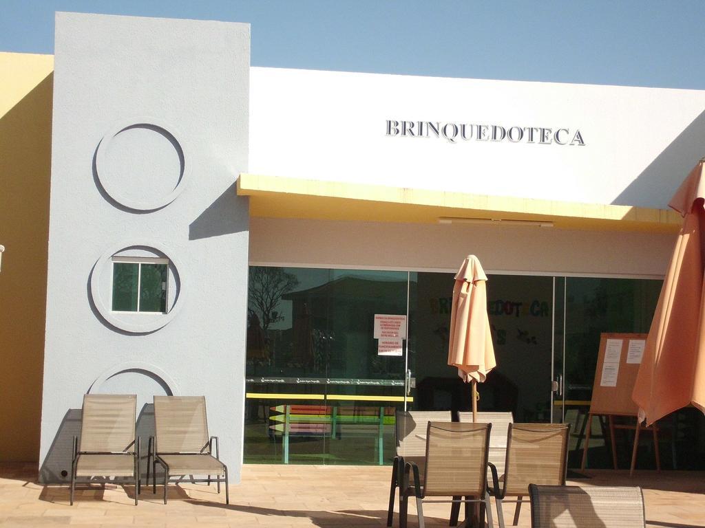 Lacqua Diroma Apartment Caldas Novas Eksteriør bilde